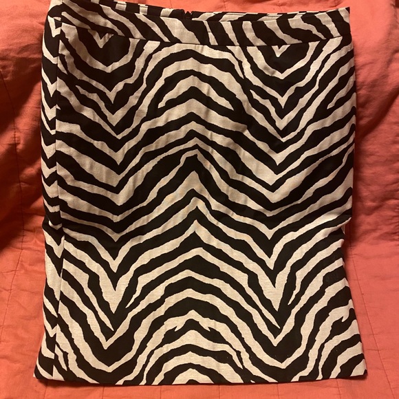Trina Turk Zebra Print Mini Skirt - Picture 3 of 4
